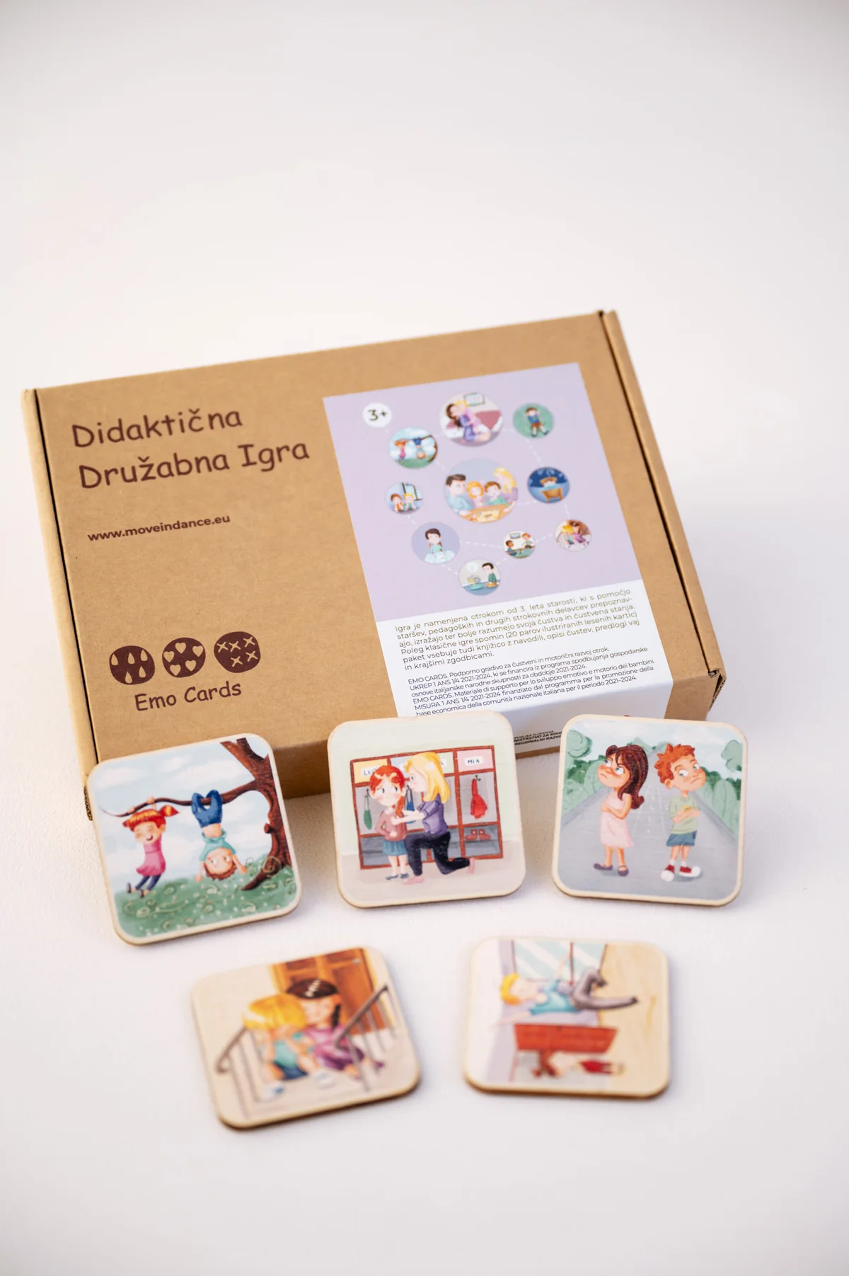 Didaktična družabna igra Emo Cards
